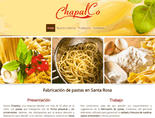 Tablet Screenshot of chapalco.com